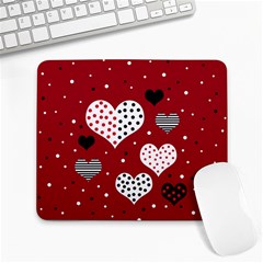 Harts Large Mousepads by Valentinaart