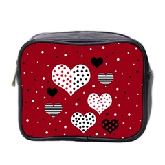 Harts Mini Toiletries Bag 2-side by Valentinaart