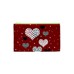 Harts Cosmetic Bag (xs) by Valentinaart