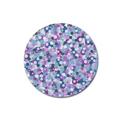 Decorative Bubbles Magnet 3  (round) by Valentinaart