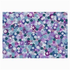 Decorative Bubbles Large Glasses Cloth (2-side) by Valentinaart