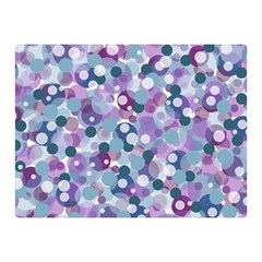 Decorative Bubbles Double Sided Flano Blanket (mini)  by Valentinaart