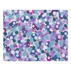 Decorative Bubbles Double Sided Flano Blanket (large)  by Valentinaart