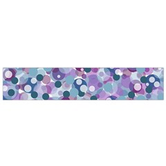 Decorative Bubbles Flano Scarf (small) by Valentinaart