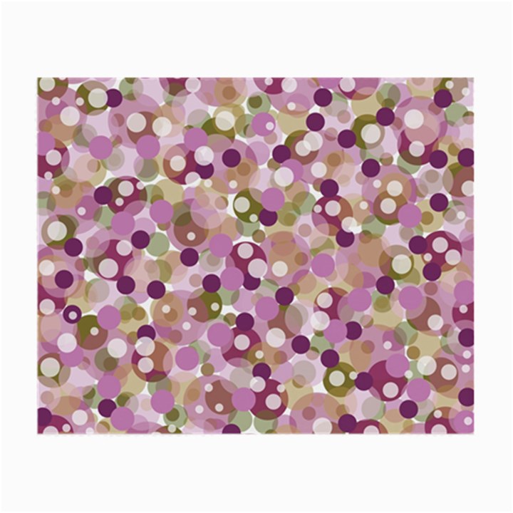 Colorful bubbles Small Glasses Cloth (2-Side)