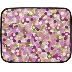 Colorful Bubbles Fleece Blanket (mini) by Valentinaart