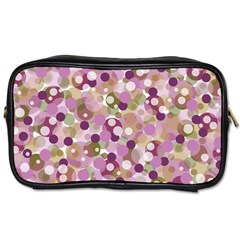 Colorful Bubbles Toiletries Bags 2-side by Valentinaart