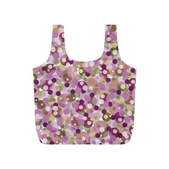 Colorful Bubbles Full Print Recycle Bags (s)  by Valentinaart