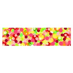 Playful bubbles Satin Scarf (Oblong)