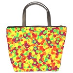 Bubbles pattern Bucket Bags Back