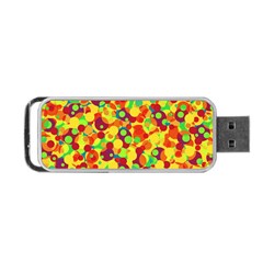 Bubbles Pattern Portable Usb Flash (one Side) by Valentinaart