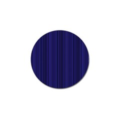 Deep Blue Lines Golf Ball Marker by Valentinaart