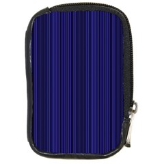 Deep Blue Lines Compact Camera Cases by Valentinaart