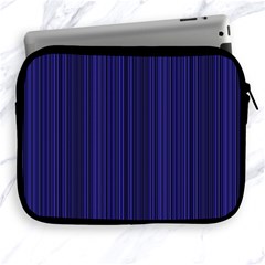 Deep Blue Lines Apple Ipad 2/3/4 Zipper Cases by Valentinaart