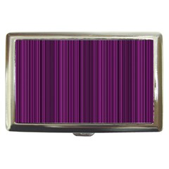 Deep Purple Lines Cigarette Money Cases by Valentinaart