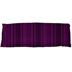 Deep purple lines Body Pillow Case Dakimakura (Two Sides)