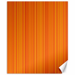 Orange Pattern Canvas 8  X 10  by Valentinaart