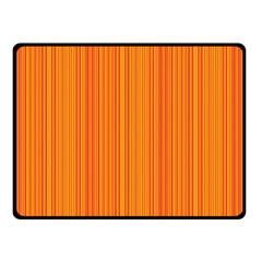 Orange Pattern Fleece Blanket (small) by Valentinaart