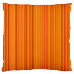 Orange Pattern Standard Flano Cushion Case (one Side) by Valentinaart