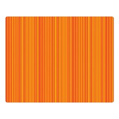 Orange Pattern Double Sided Flano Blanket (large)  by Valentinaart