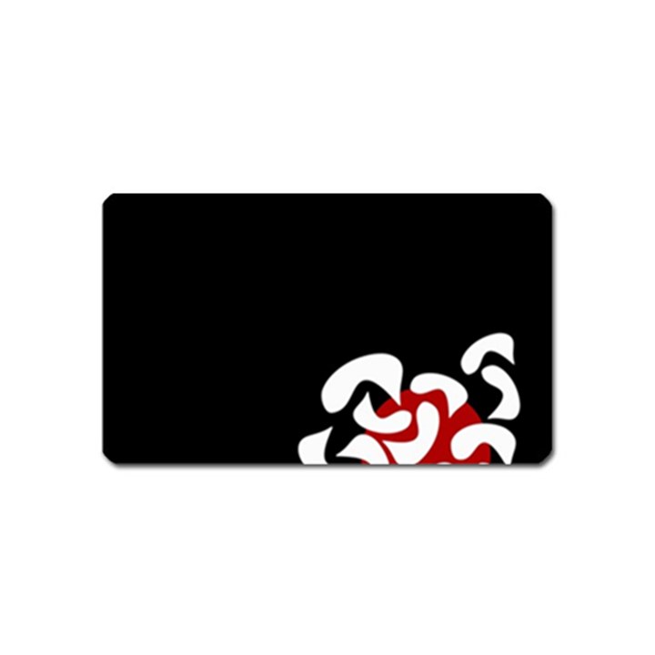 Elegant abstraction Magnet (Name Card)