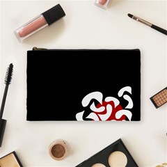 Elegant Abstraction Cosmetic Bag (medium)  by Valentinaart