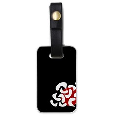 Elegant Abstraction Luggage Tags (one Side)  by Valentinaart