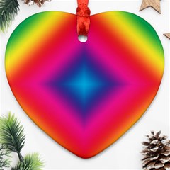 Hippie  Ornament (heart) by Valentinaart