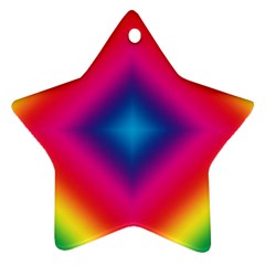 Hippie  Star Ornament (two Sides) by Valentinaart