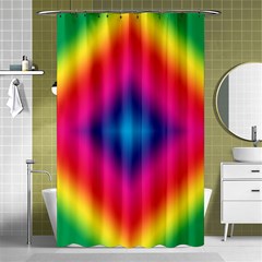 Hippie  Shower Curtain 48  X 72  (small)  by Valentinaart