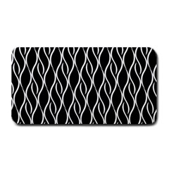 Elegant Black And White Pattern Medium Bar Mats by Valentinaart