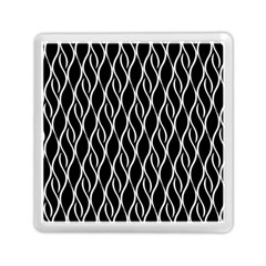 Elegant Black And White Pattern Memory Card Reader (square) 