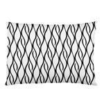 Black and white elegant pattern Pillow Case (Two Sides) Front