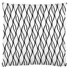 Black And White Elegant Pattern Standard Flano Cushion Case (one Side) by Valentinaart