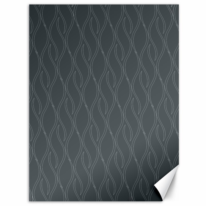 Gray pattern Canvas 36  x 48  