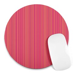 Elegant Lines Round Mousepads by Valentinaart