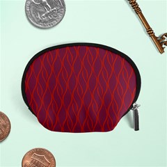 Red Pattern Accessory Pouches (small)  by Valentinaart