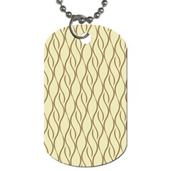 Elegant Pattern Dog Tag (one Side) by Valentinaart