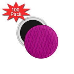 Magenta Pattern 1 75  Magnets (100 Pack)  by Valentinaart