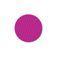 Magenta Pattern Golf Ball Marker (4 Pack) by Valentinaart