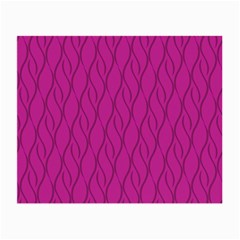 Magenta Pattern Small Glasses Cloth (2-side) by Valentinaart