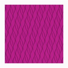 Magenta Pattern Medium Glasses Cloth by Valentinaart