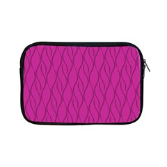 Magenta Pattern Apple Ipad Mini Zipper Cases by Valentinaart