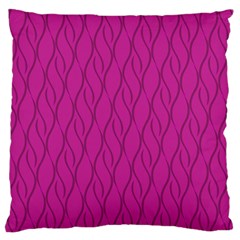 Magenta Pattern Standard Flano Cushion Case (one Side) by Valentinaart