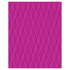 Magenta Pattern Drawstring Bag (small) by Valentinaart