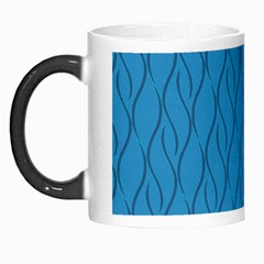 Blue Pattern Morph Mugs by Valentinaart