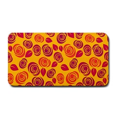 Orange Roses Medium Bar Mats by Valentinaart