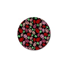 Red And Pink Roses Golf Ball Marker by Valentinaart