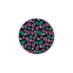 Roses Pattern Golf Ball Marker by Valentinaart