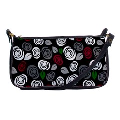 Elegant Roses Design Shoulder Clutch Bags by Valentinaart